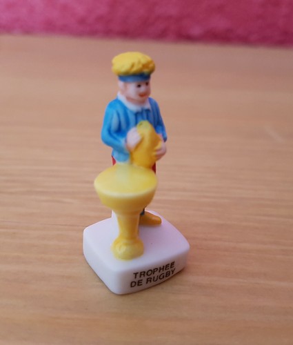 Fève trophée de rugby - fève,