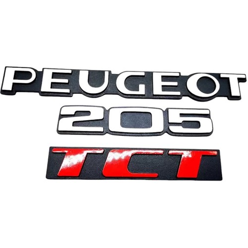 Logos peugeot 205 - peugeot, tct