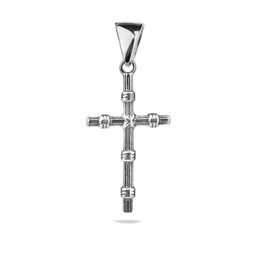Croix pendentif argent - pendentif,