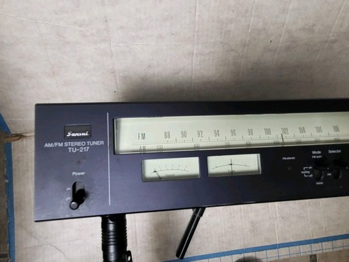 Sansui 217 fm - sansui, tuner