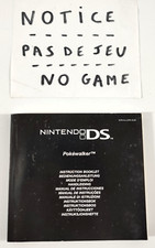 Nintendo DS VF  PAS DE JEU  Notice Pokewalker  Envoi rapide et suivi