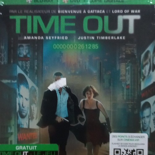 Time out blu ray - time,
