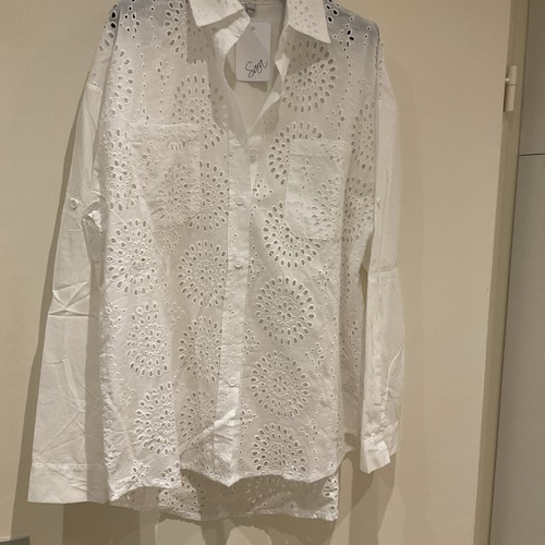 Chemise blanche dentelle - blanche,