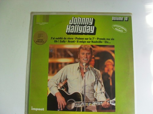 Vinyl 33t hallyday vol - 33t,