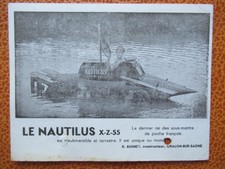 CHALON-SUR-SAONE (71) - Sous-marin LE NAUTILUS X-Z-55 - R. BRUNET (1957)