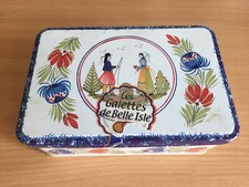 boite métal décor breton