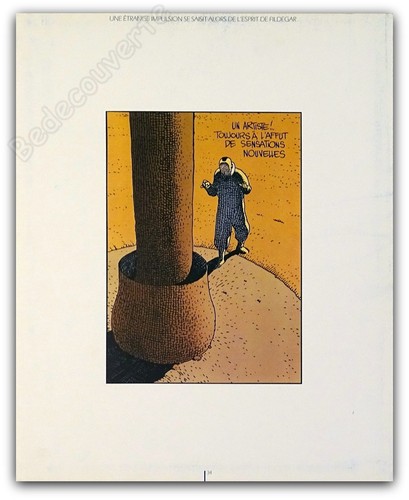 Affiche moebius tueur monde - moebius, de