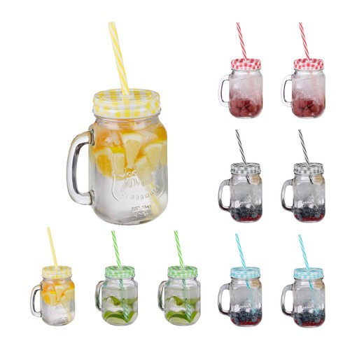 Jarres avec couvercle gobelets