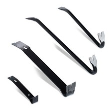 Pied-de-biche, barre de levier, outil de dépose, fer à cintrer, set de 4 pièces