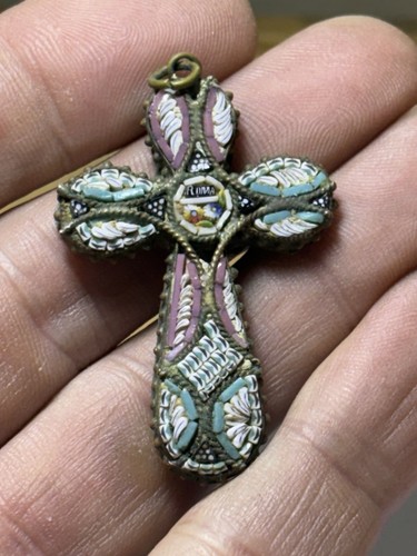 Ancien pendentif croix - ancien,