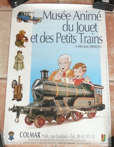Affiche musée jouet - et, des