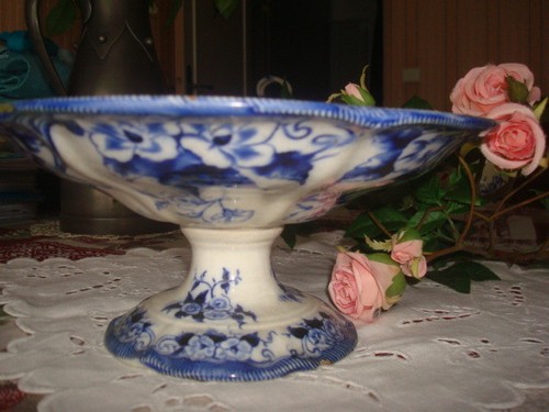 Coupe compotier signé - ou,