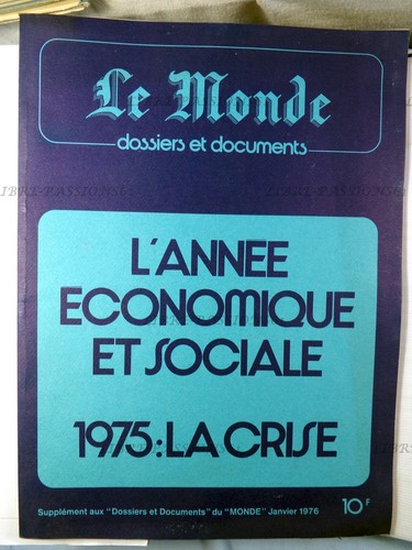 Année économique et - l'annÉe,