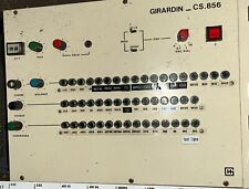 TABLEAU DE COMMUTATEURS CONSOLE STUDIO GIRARDIN CS856 ANALOGIQUE VINTAGE