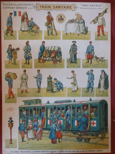 Planche découpage soldats - planche, dÉcoupage.