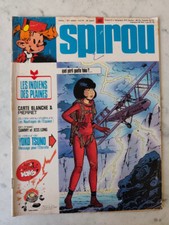 magazine SPIROU 1882 de 1974 couverture  yoko tsuno supplément poster indiens