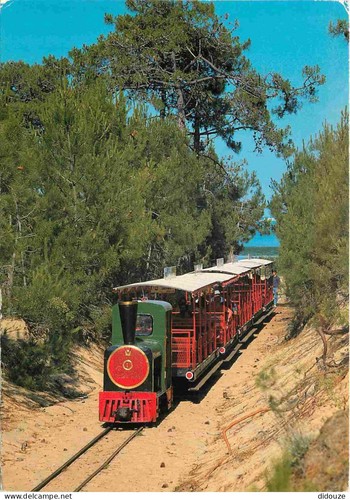Carte postale trains - postale,