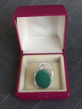 bague art nouveau aventurine