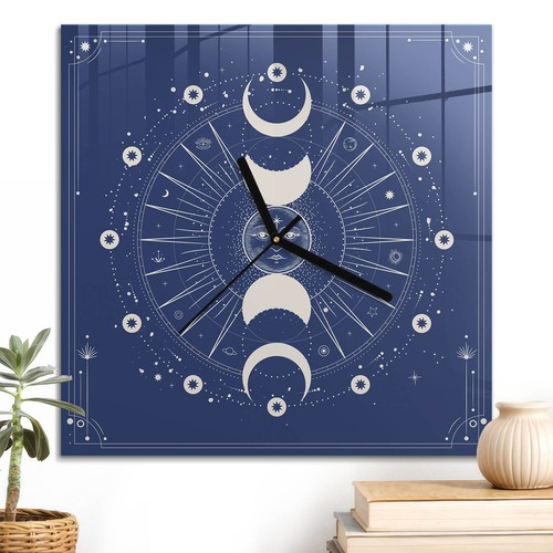 Horloge murale carrée pendule - murale,