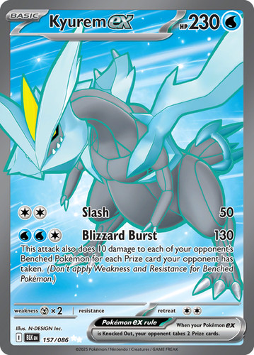 Light play kyurem - 1, ex