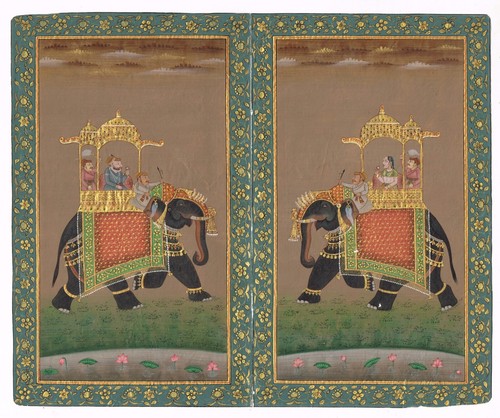 Indien miniature ancien - indien,