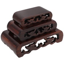  1 ensemble socle en bois