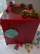 Boîte À Mouchoirs En Bois