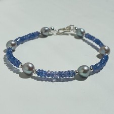 bracelet argent perles de