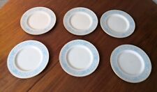 Lot de 6 petites assiettes 20 cm Porcelaine fine Anglaise Royal Doulton Hampton