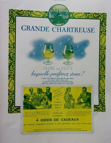 Publicité grande chartreuse - ,