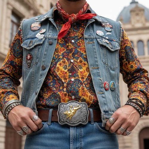 Boucle ceinture argentée - boucle,
