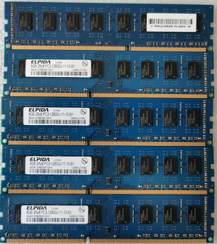 Barette mémoire elpida 4gb - mémoire,