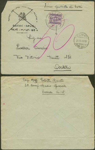 Ethiopia italy occ - occ., 1936