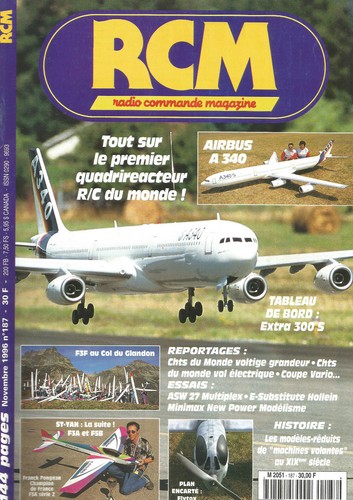Rcm 187 plan flytox f3a - n°187,