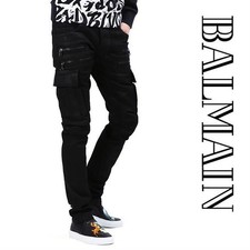 Balmain Pantalon cargo biker