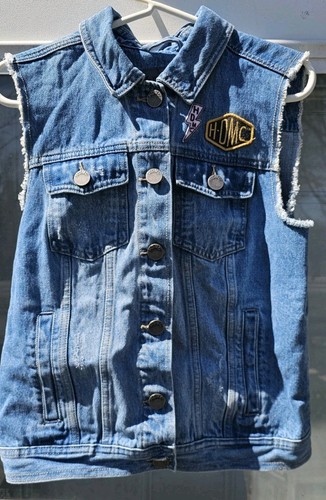 Harley davidson denim - denim, vest