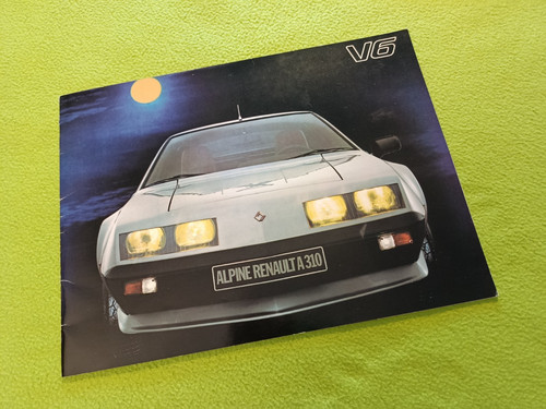 Brochure alpine a310 1981 - brochure, v6