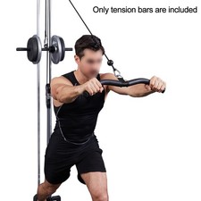 Barre de traction en acier robuste pour musculation et tonification musculaire