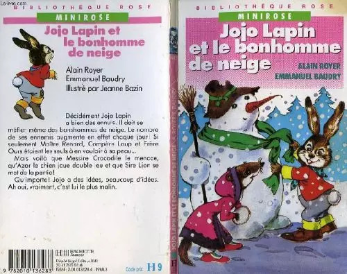 Jojo lapin bonhomme de - le,