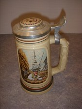 'THE SHIPBUILDER" LIDDED BEER