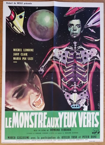 Monstre aux yeux - aux, horror