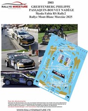 DECALS 1/43 REF 2903 Škoda