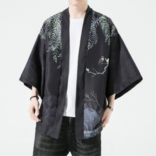 Hommes Haut Kimono Cardigan