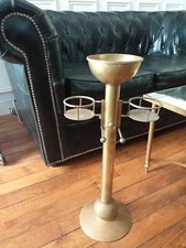 Rare Pied Cendrier Porte Pipe /Verre Serviteur Muet Boris Lacroix 1930