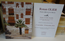 RONAN OLIER Peintre Officiel de la Marine Voyage en Arabie Saoudite voyage expo