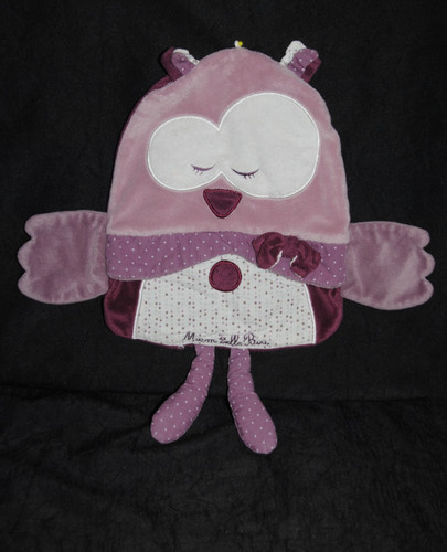 Doudou plat hibou - 🦉, sauthon