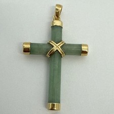 Pendentif Croix Avec Contour