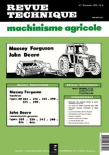 MF265 590 JD 332 466 Revue