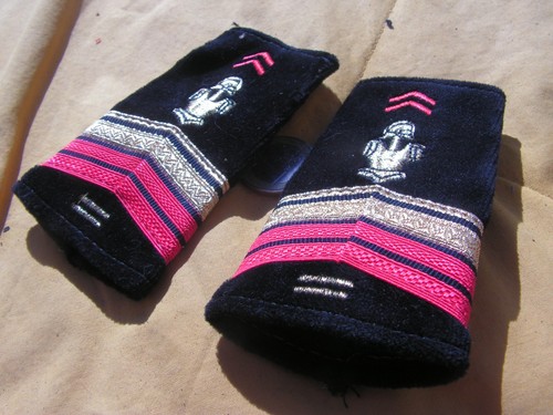 Epaulettes fourreaux genie - epaulettes,