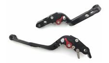 Paire Leviers Repliables Noir Rouge APRILIA RS 250 RS250 RS-250 LD01 1995-1997